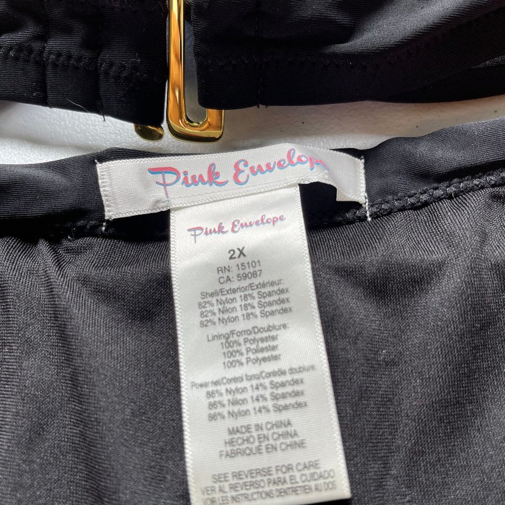 Pink Envelope Color Block Bikini - Picture 5 of 5
